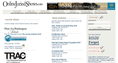 Desktop Screenshot of onlinejuriedshows.com